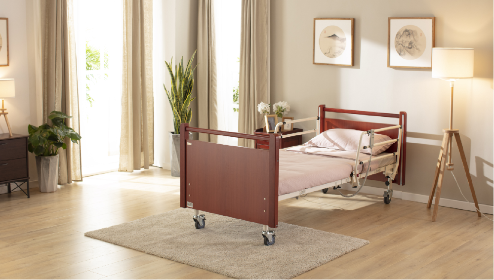 E系列電動(dòng)護(hù)理床（E400紅櫻桃色）
